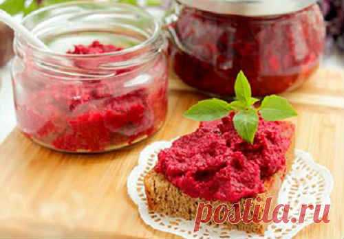 Икра из свеклы на зиму - простые и вкусные рецепты
