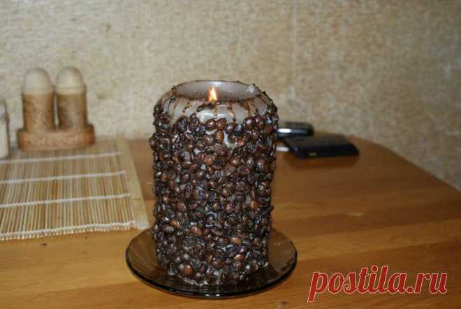 Арома-свеча "Кофе" | ЖЕНСКИЙ МИР