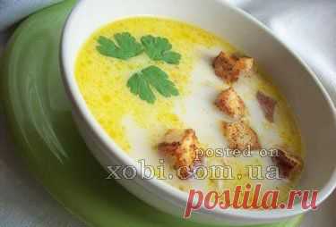 вкусный супчик из плавленных сырков