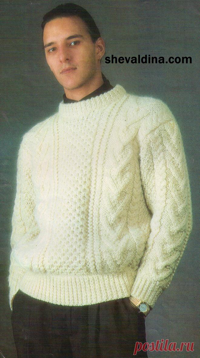 БЕЛОСНЕЖНЫЙ СВИТЕР | ВЯЗАНЫЙ УЮТ