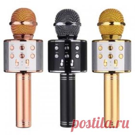 Беспроводной караоке микрофон. Крутая и оооочень прикольная штука для развлечений. Полезна тому кто занимается вокалом. | Алиэкспресс на русском shopperali.ru