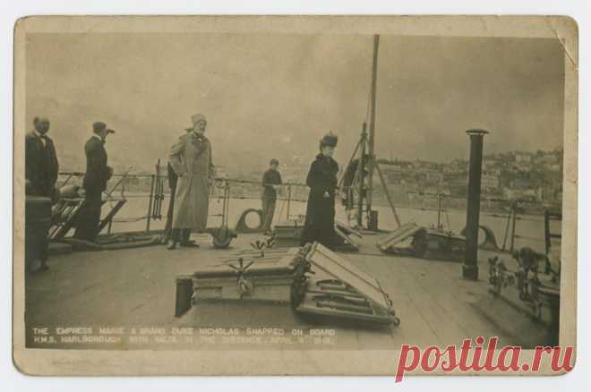 Спасение Императорской семьи Романовых из Ялты в апреле 1919. - Двойник Николая II