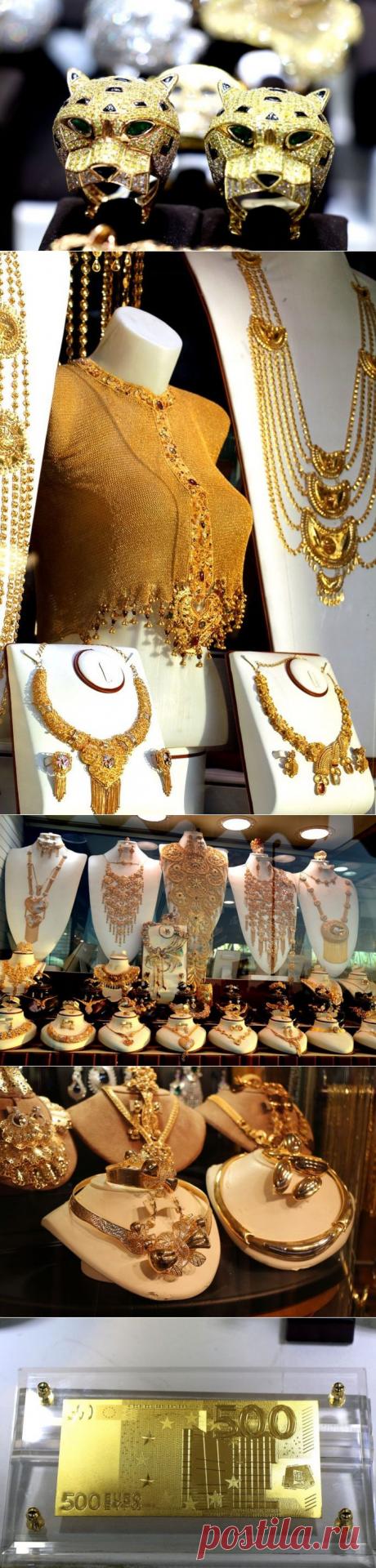 Золотой рынок в Дубае