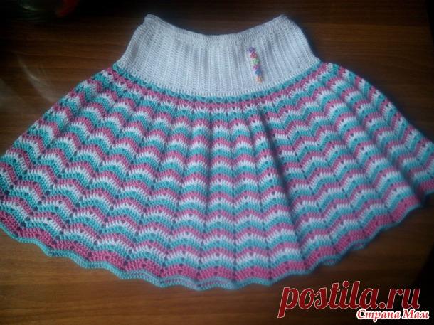 Юбка "Зигзаг" - Вязание - Страна Мам