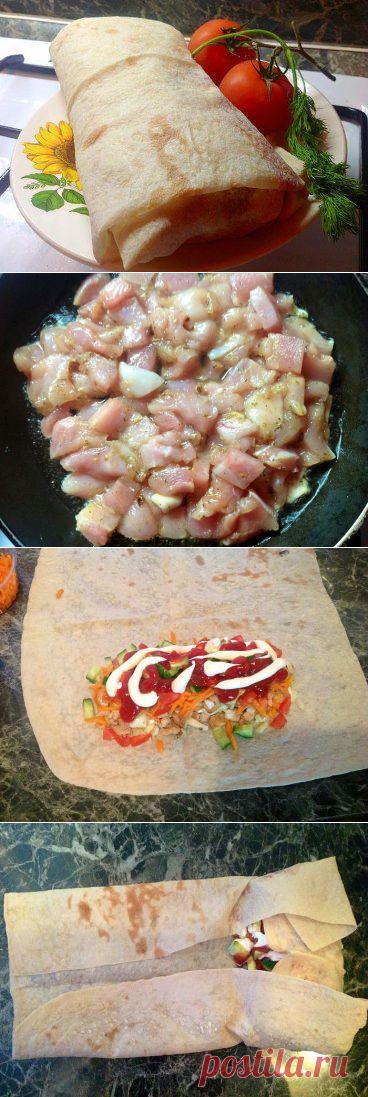 ШАУРМА - восточное блюдо  из питы или лаваша, начинённого рубленым жареным мясом. Всего за 30 минут ! Ничего лишнего, просто, быстро и недорого !..  //Рецепты от повара