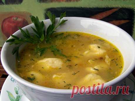 Картофельный суп с галушками. | OK.RU