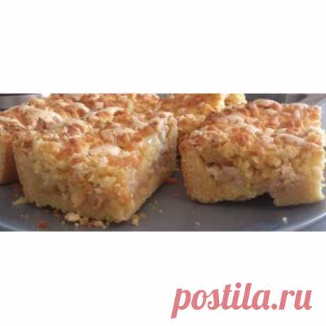 Сладкий пирог с яблоками