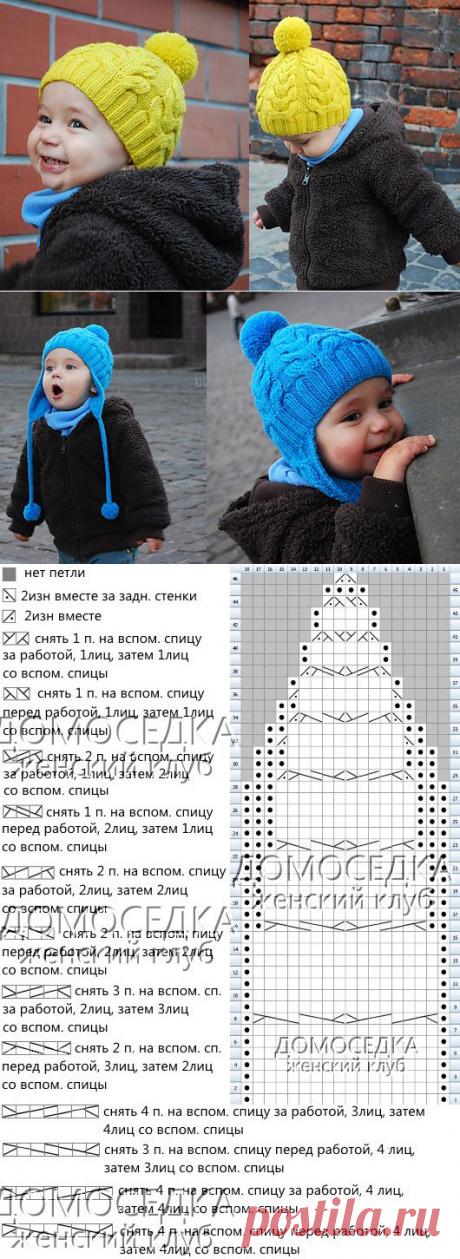 Вязание детской шапочки | ДОМОСЕДКА