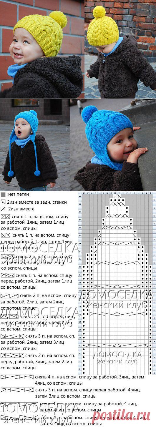 Вязание детской шапочки | ДОМОСЕДКА