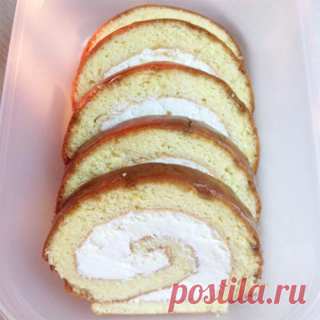 Сладкие рулетики с творогом
