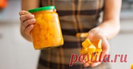 ✿➤● ТЫКВА С АПЕЛЬСИНОМ НА ЗИМУ – Рецепт заготовки из тыквы на зиму