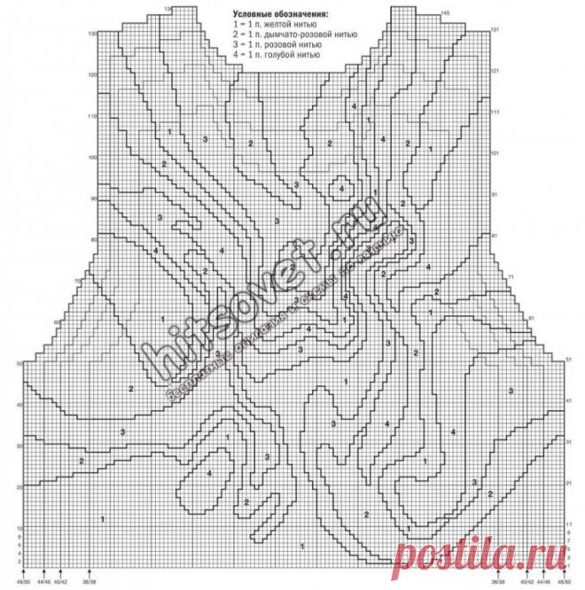 Вязаное платье с длинным рукавом - Хитсовет