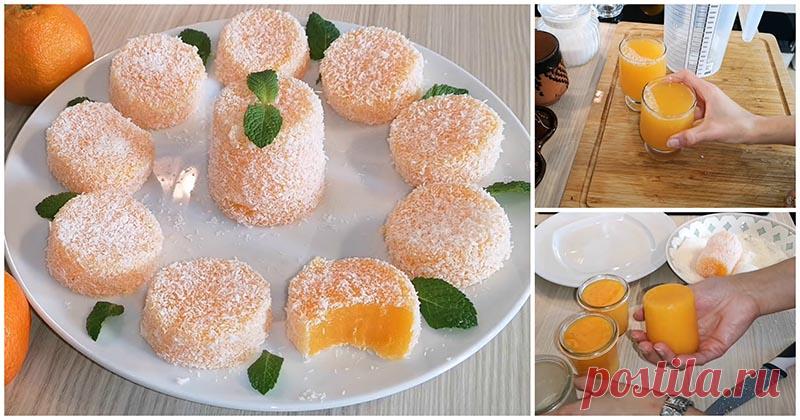 Мандариновый лукум — необычный рецепт домашнего десерта ...