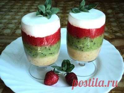 Шустрый повар.: Фруктово-ягодный десерт