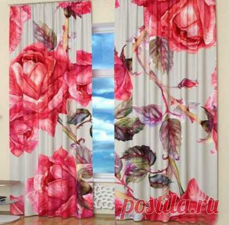 Фото-шторы во всем великолепии — Роскошь и уют