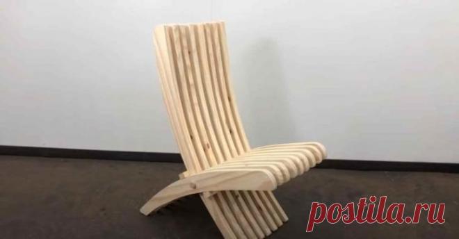 Удобный складной стул из дерева В сегодняшней статье мы расскажем, как сделать удобный складной стул из дерева своими руками.Вообще, складной стул можно сделать из любого материала. Это может быть металл, дерево или пластик (к приме...