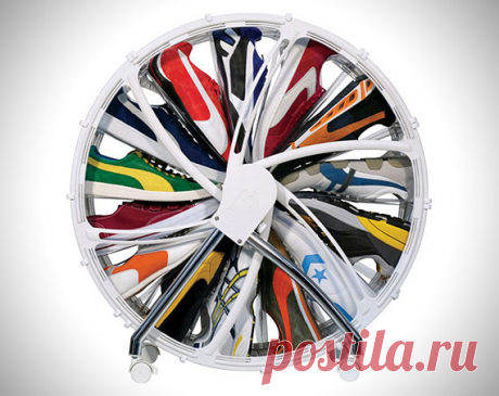 Колесо для обуви Shoe Wheel Organizer