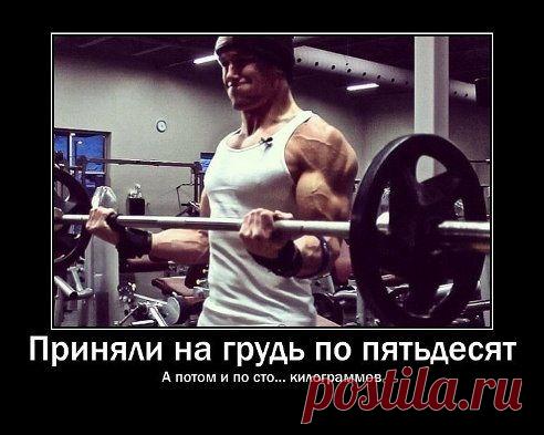 Сколько принимаете на грудь?