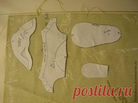 Копилка рукодельных идей и мк: МК.. Ботинки для куклы и выкройка устойчивой ноги