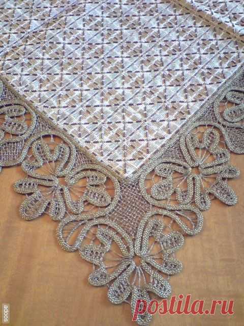 Handicrafts with lacing,pune dore me gajtan,pune dore me grep,crochet,hand crochet,modele per tavolina,centro,centro me gajtan,