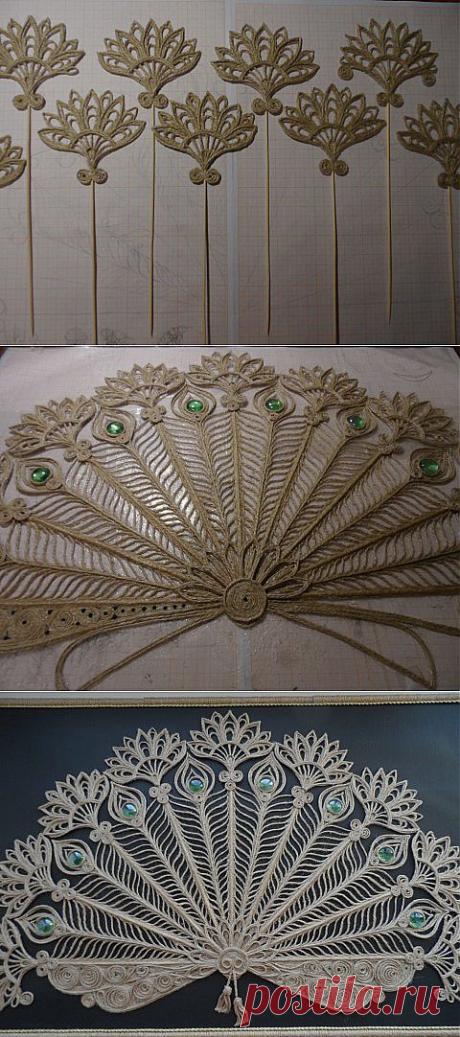 Веер. Филигрань..