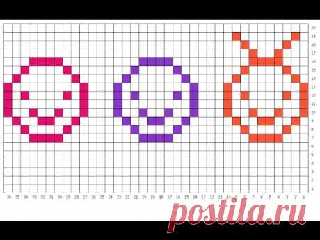 Программа для составления схем вязания спицами - YouTube