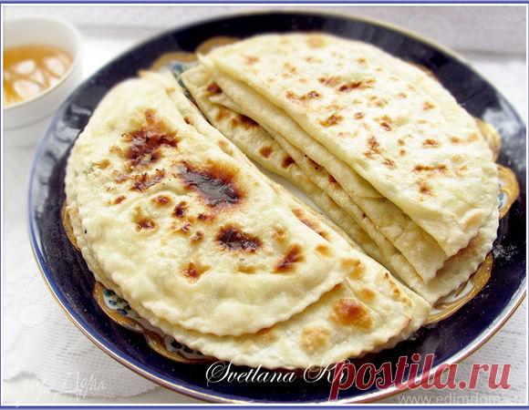 Кутабы с пикантной творожной начинкой | Официальный сайт кулинарных рецептов Юлии Высоцкой