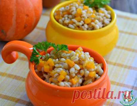 Каша перловая с тыквой – кулинарный рецепт
