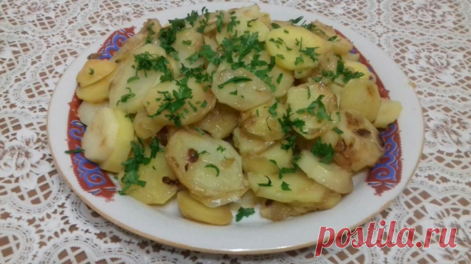 Тушеный картофель 
