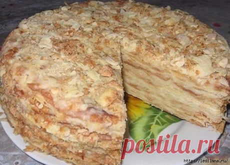 РЕЦЕПТ ОЧЕНЬ ПРОСТОГО НАПОЛЕОНА 🍰