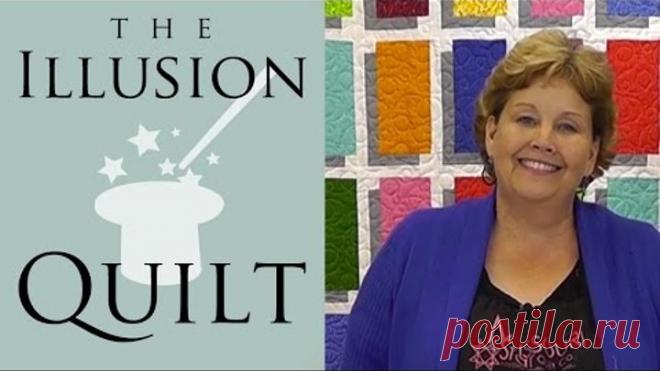 Illusion Block Quilt - Easy Quilting Tutorial from Jenny Doan & Missouri Star
