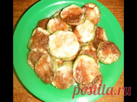 Кабачки в микроволновке