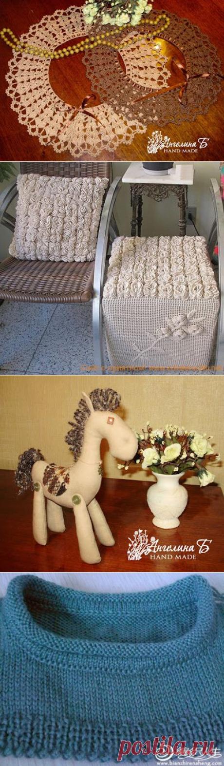 МИР РУКОДЕЛИЯ !!!  **Рубрики: Карта сайта, Вязание Спицами, Крючок, Уроки вязания, Мои авторские работы, Мастер-Класс, Куклы, Шитье, Бумага, разное, Каталог сайтов о рукоделии.