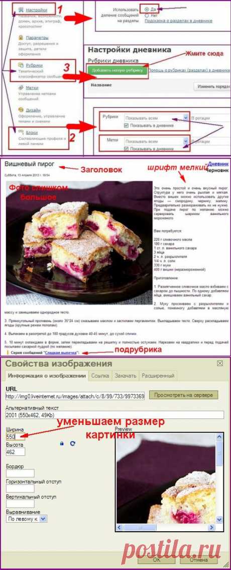 Первые шаги для самых новеньких на Ли.ру.Как добавить статью из интернета в дневник . Пошаговая инструкция.