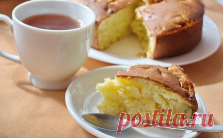 Заливной яблочный пирог - пошаговый рецепт с фото на Повар.ру