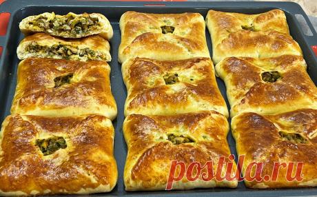 Таких в магазине не купишь! Пеку уже много лет Вместо Пирогов и Пирожков Потрясающая выпечка с курицей грибами на ужин Быстро Просто Вкусно | Домашняя Кулинария | Дзен