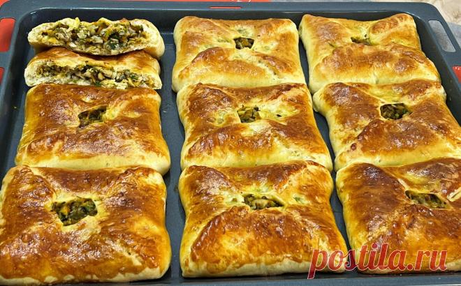 Таких в магазине не купишь! Пеку уже много лет Вместо Пирогов и Пирожков Потрясающая выпечка с курицей грибами на ужин Быстро Просто Вкусно | Домашняя Кулинария | Дзен
