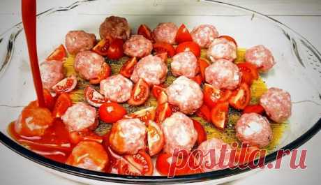 Спагетти с фаршем в духовке: быстрый и вкусный ужин!