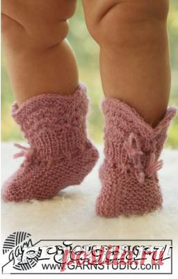 Детские пинетки и носки спицами или крючком