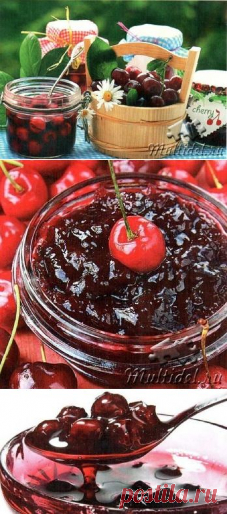 Заготовки из вишни и черешни