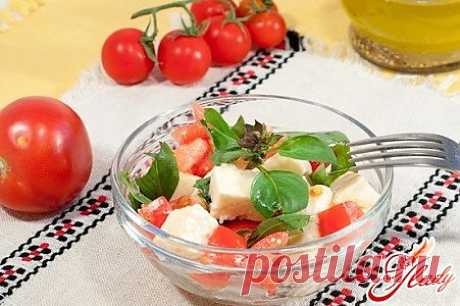 Салат с помидорами и брынзой: вкусные секреты идеальной фигуры