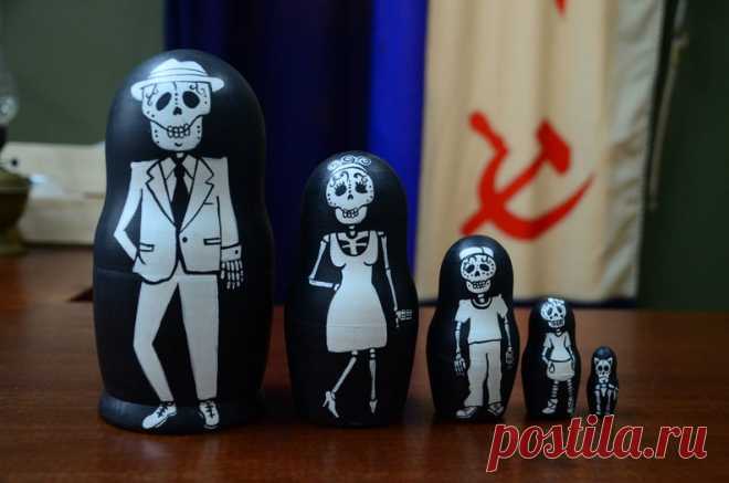 Русская Матрешка Бабушка Деревянные вложенные куклы Семейный | Etsy