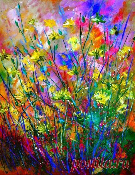 Художник, который рисует счастье - 60 фото. Фотографии Елена Макеева.