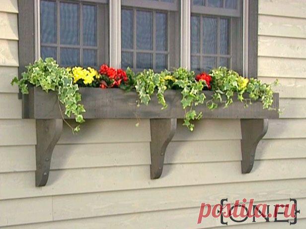 Ten DIY Window Box Planter Ideas with Free Building Plans - Tuesday {ten