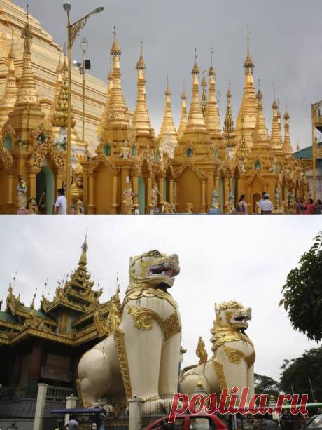 Удивительная пагода Шведагон в Бирме | "Secret worlds"