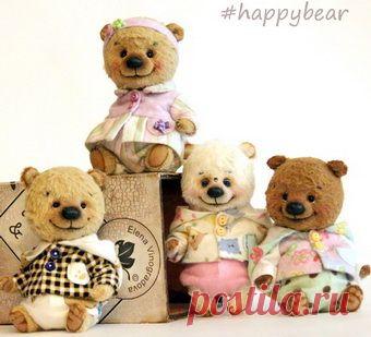 Авторские мишки тедди и авторские игрушки Елены Виноградовой