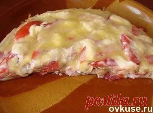 Пицца "Минутка" - Простые рецепты Овкусе.ру