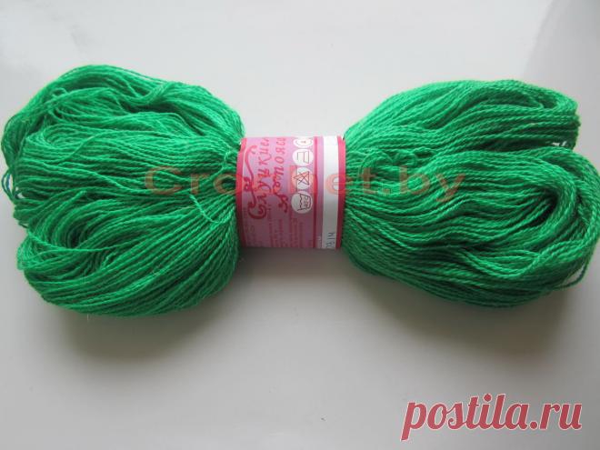 Полушерстяная пряжа 