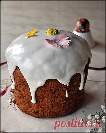 ПАСХАЛЬНЫЙ КУЛИЧ С КОНЬЯКОМ.