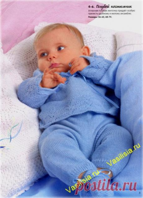 КОСТЮМЧИК ДЛЯ МАЛЬЧИКА ВЯЗАНЫЙ СПИЦАМИ | Вязание спицами и крючком